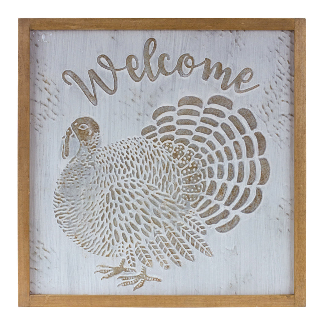 Welcome Turkey Frame