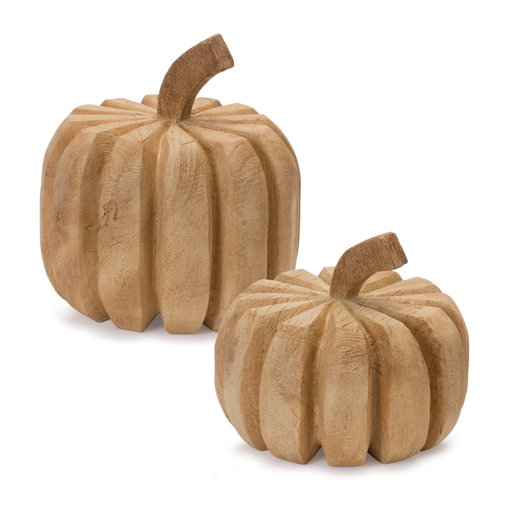 Rustic Carved Pumpkins