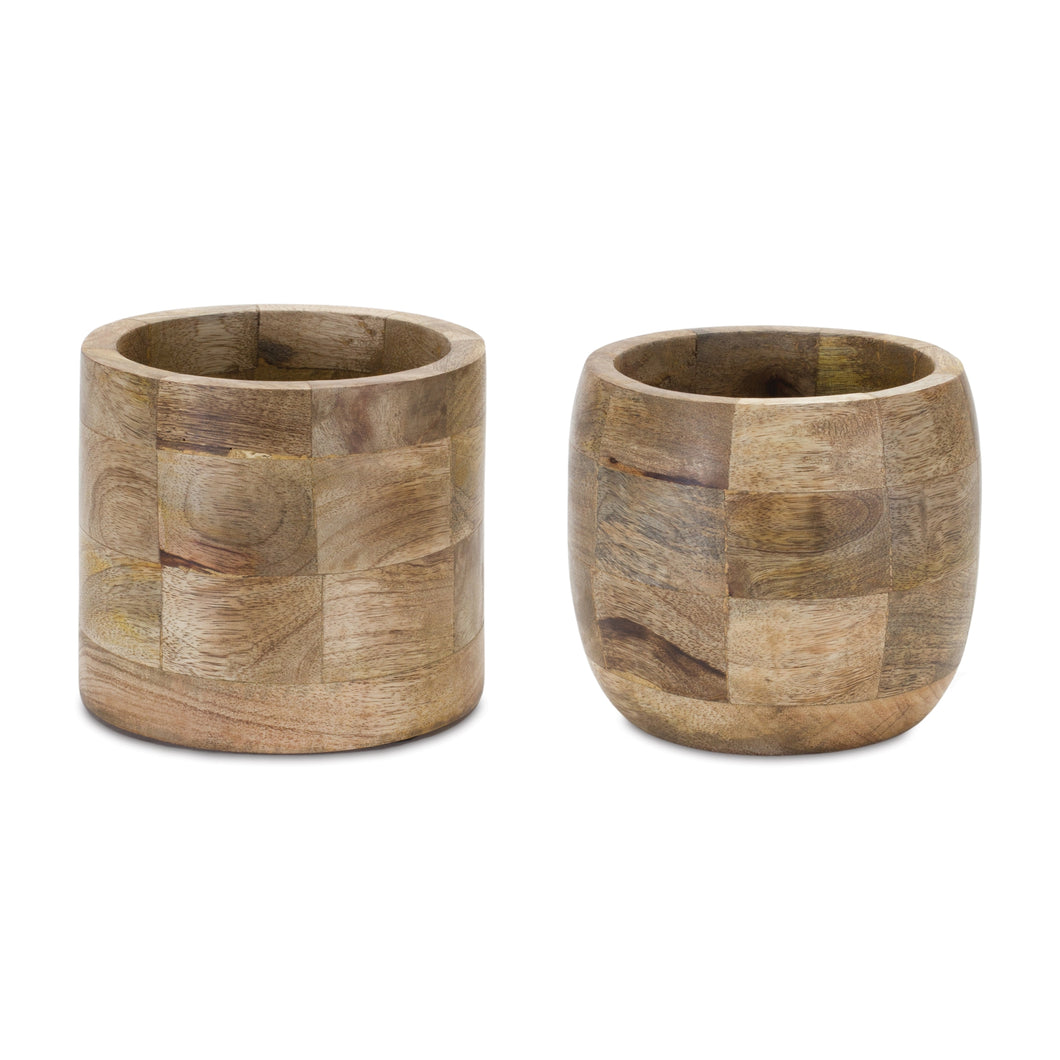 Wood Planters