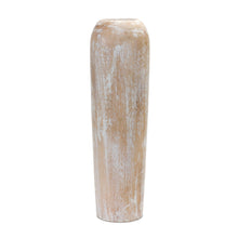 Load image into Gallery viewer, Wooden Floor Vase
