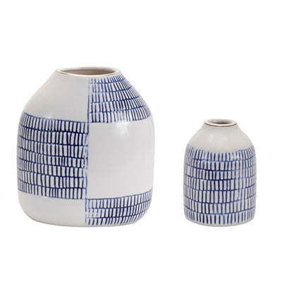 Cool Blues Vase