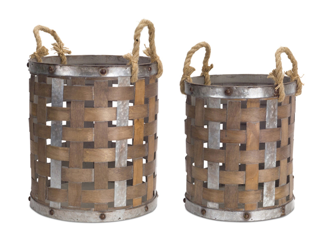 Indust Pails with Rope Handle