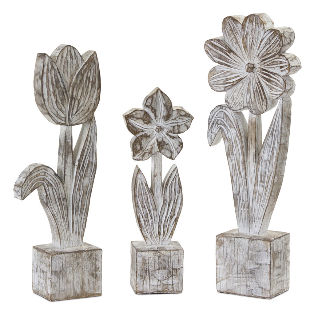 Vintage Flower Trio
