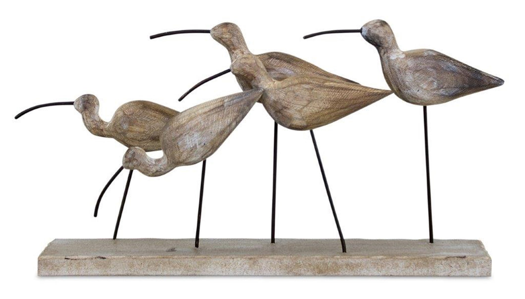 Tabletop Birds Statue