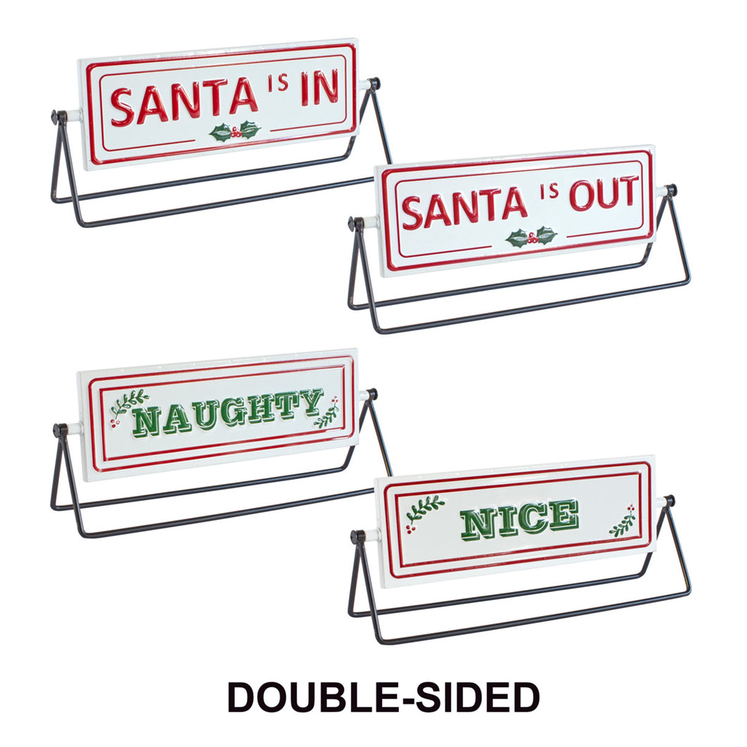 Double-sided Christmas Signs